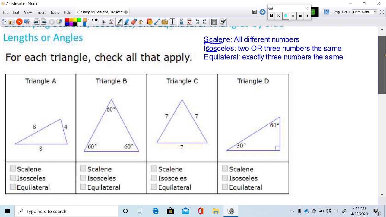 Classifying Scalene Isosceles And Equilateral Triangles By Side classifying-scalene-isosceles-and-equilateral-triangles-by-side