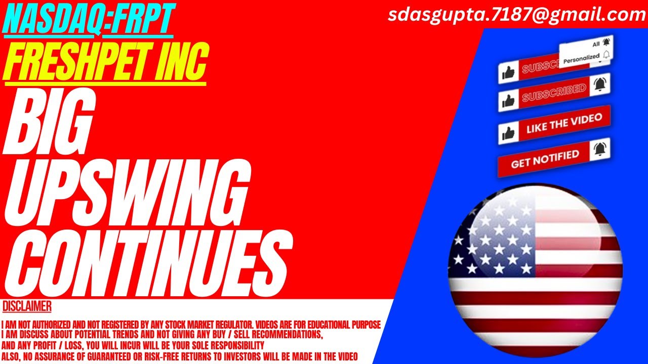 BIG UPSWING CONTINUES : FRPT STOCK ANALYSIS | FRESHPET STOCK