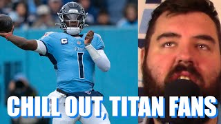 Tennessee Titans fans are impatient! (Reading fan posts on Reddit)