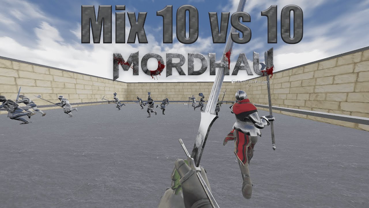 Very high lvl invision in MORDHAU 2023 10 VS 10!
