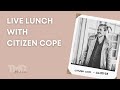 Capture de la vidéo Tmd Live Lunch With Citizen Cope