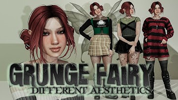 GRUNGE FAIRY | Sims Based On Different Aesthetics | + CC List