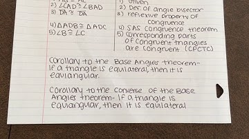 5.4 equilateral and isosceles triangles