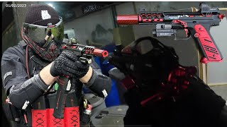 AIRSOFT CHEATERS EAT BB’S FROM CUSTOM AAP01!!! OREGON AIRSOFT ARENA screenshot 3