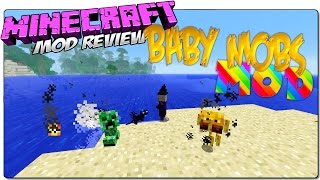 BABY MOBS MOD MINECRAFT 1.8 ESPAÑOL | Mobs bebes con habilidades mortíferas | MINECRAFT MODS BABY MOBS MOD MINECRAFT 1.8 ESPAÑOL | Mobs bebes con habilidades mortíferas | MINECRAFT MODS