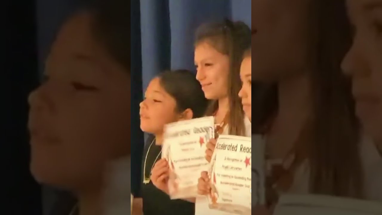 Little Girl Looks For Her Family In The Crowd 