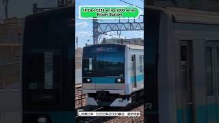 JR東日本　E233系2000番台　喜多見駅JR East E233 series 2000 series Kitami Station #鉄道 #走行動画 #電車 #train #japan