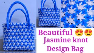 Beautiful Jasmine knot design bag part - 1