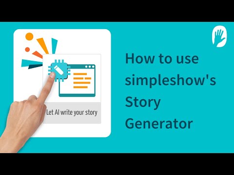 How to use the simpleshow Story Generator (Tutorial) – simpleshow