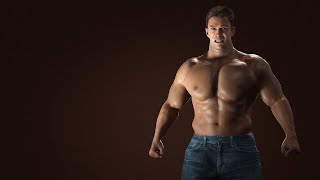 Realistic Men Muscle Growth Transformation