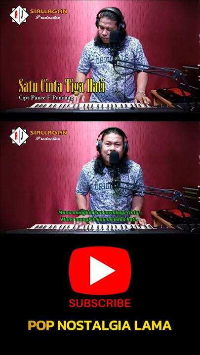 SATU CINTA TIGA HATI ~ Pance F Pondaag ~ Cover.James Siallagan ~ Lagu Nostalgia Lama 2025 #shorts