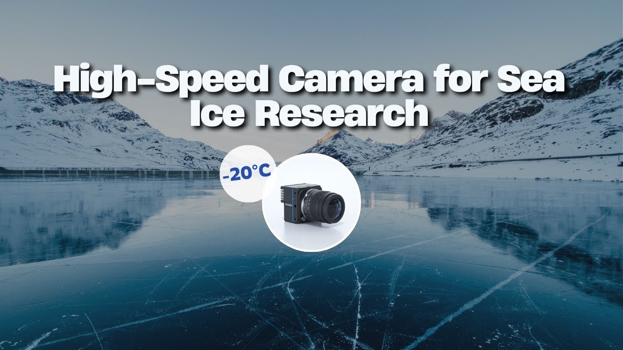 Ice Fracture at -20°C Captured in 2250FPS | SHS Series High-Speed Camera | SinceVision