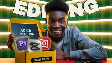 40GB FREE Editing Pack for Capcut, After Effects, Premiere Pro, Inshot (Grid Motion Background, etc)