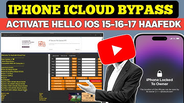 Free Unlocking iPhone iCloud Activation Lock to Owner By HaaFedk | iCloud Bypass No Change Serial N.
