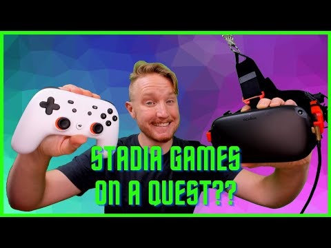 How to play Google Stadia on the Oculus Quest or Quest 2 WITHOUT Virtual Desktop