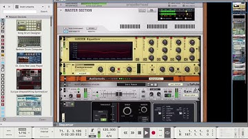 Deep House - Propellerhead Reason 10 - #1stReason10 Challenge