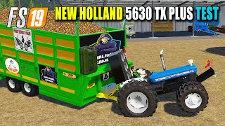 New Holland 5630 TX Plus Tractor Test - FS19