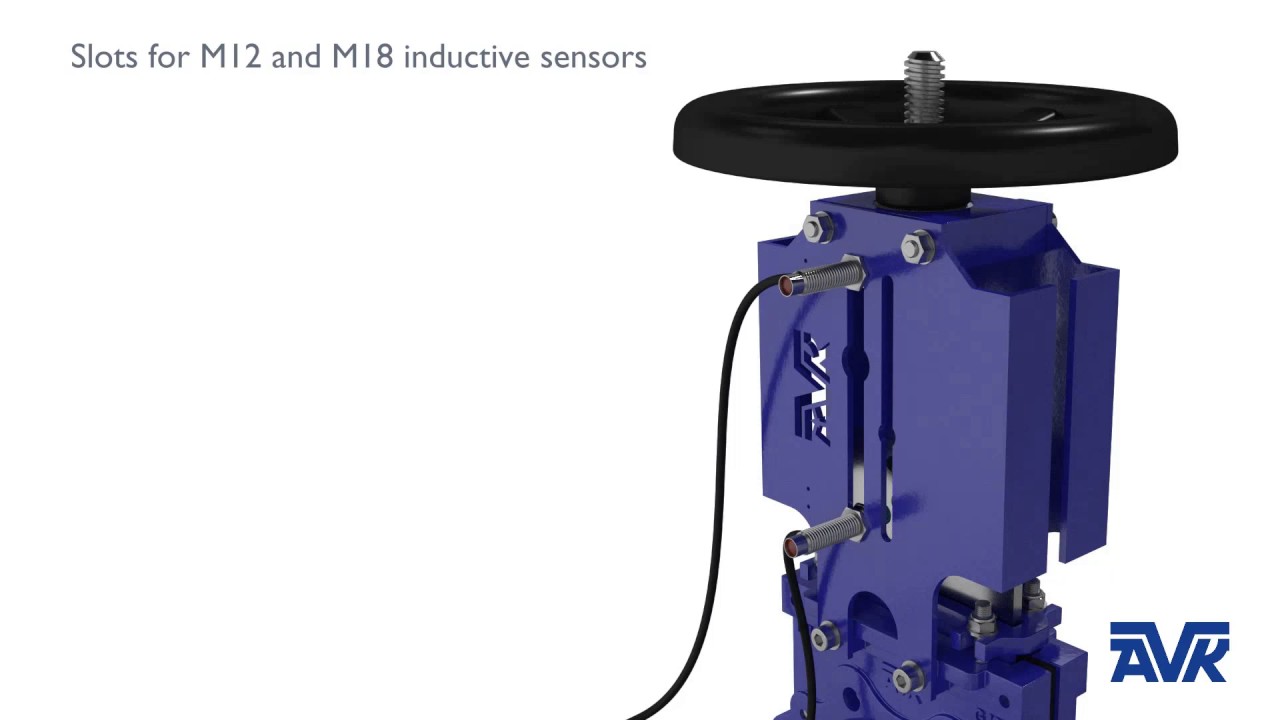 AVK Knife Gate Valve Animation YouTube