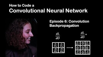 Episode 6 - Convolution Layer Backpropagation - Convolutional Neural Network from Scratch