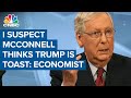 I suspect U.S. Senator Mitch McConnell thinks President Donald Trump is toast: Ian Shepherdson