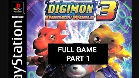 Digimon World 3 Full Game - No Commentary - Part 1