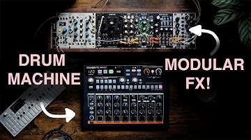 Arturia Drumbrute Impact + Eurorack FX RACK!