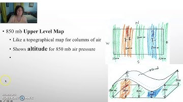 Ch 6  E.  Upper Level Maps