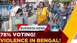 West Bengal Assembly Elections Phase 1: 78.77% Voting Amid Violence | Breaking News | ET Now