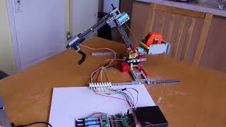Lego robot arm powered by Raspberry Pico