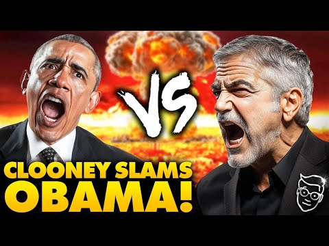George Clooney 'FURIOUS' at Obama’ For Using Him BLAMING HIM For Kamala’s Defeat | 'F*** You!