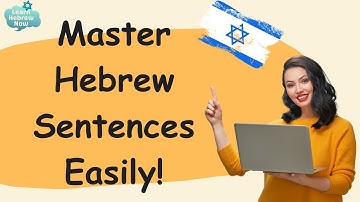 Hebrew language spoken | Hebrew Phrases For Beginners | Easy Ulpan Hebrew With English Translation