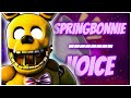 FNAF SFM | SPRINGBONNIE VOICE