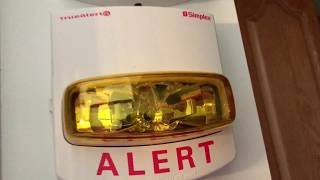 Simplex 4100ES Addressable Fire Alarm Control Panel Demo!
