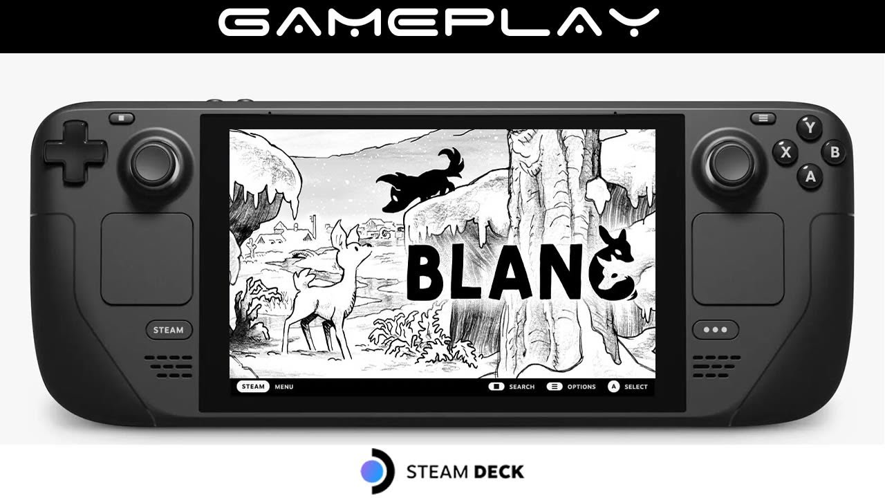 Blanc Gameplay Steam Deck