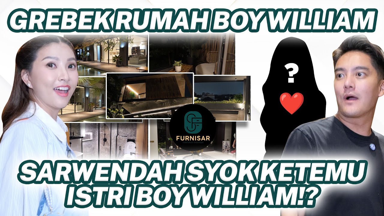 PERTAMA KALI SARWENDAH MAIN KE RUMAH BOY WILLIAM