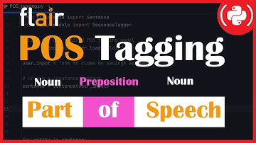 Part Of Speech Tagging in Python