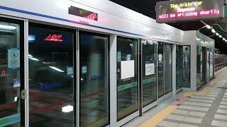 수도권 전철 1호선 소요산행 K220 신이문역 진입(311x09편성)