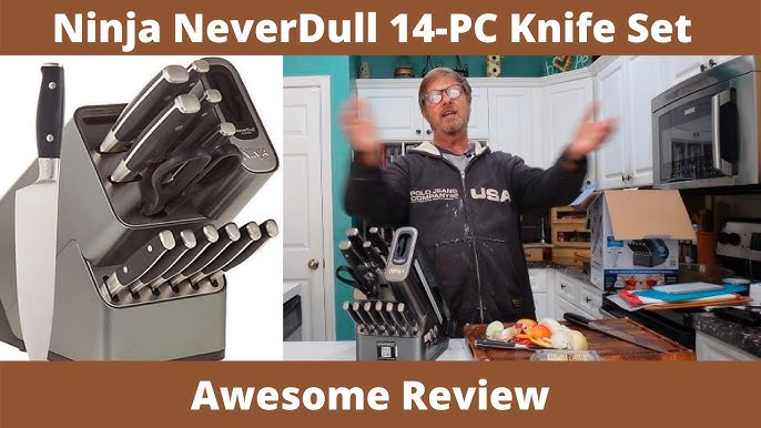 Ninja Foodi Neverdull Premium Knife System 17 Piece Set & Reviews