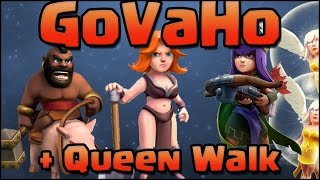 Clash of Clans - Archer Queen Walk 3 Star TH9 War Attack Strategy
