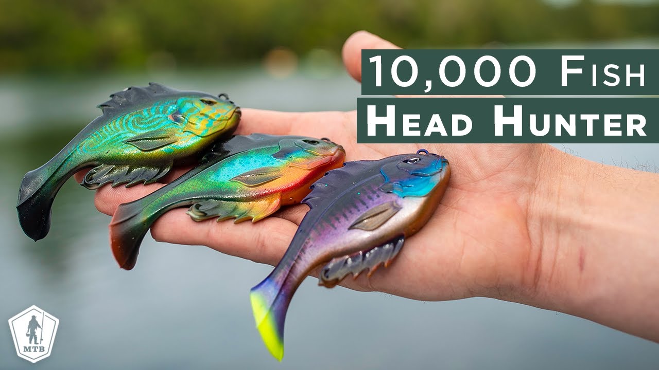 10,000 Fish 10-35-10K-10000A Head Hunter 3 1/4 License To Gill 1