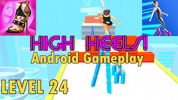 High Heels Level 24 - High Heels Game - High Heels Walking #Shorts