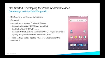 Zebra DevTalk | How to start developing for Zebra Android Devices | December 2019