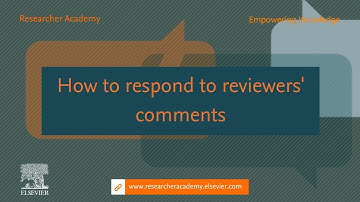 How to respond to reviewers