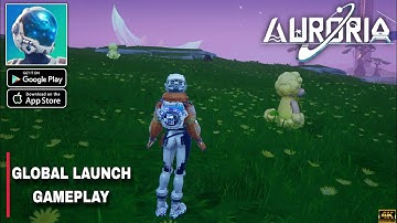 Auroria: a playful journey Global Launch Gameplay walkthrough part 1 (Android/iOS)