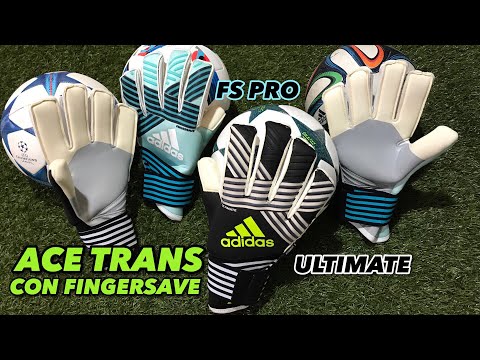 ADIDAS ACE TRANS CON FINGERSAVE | ULTIMATE & FS PRO The Adidas Ace Trans Ultimate are Adidas' all new goalkeeper