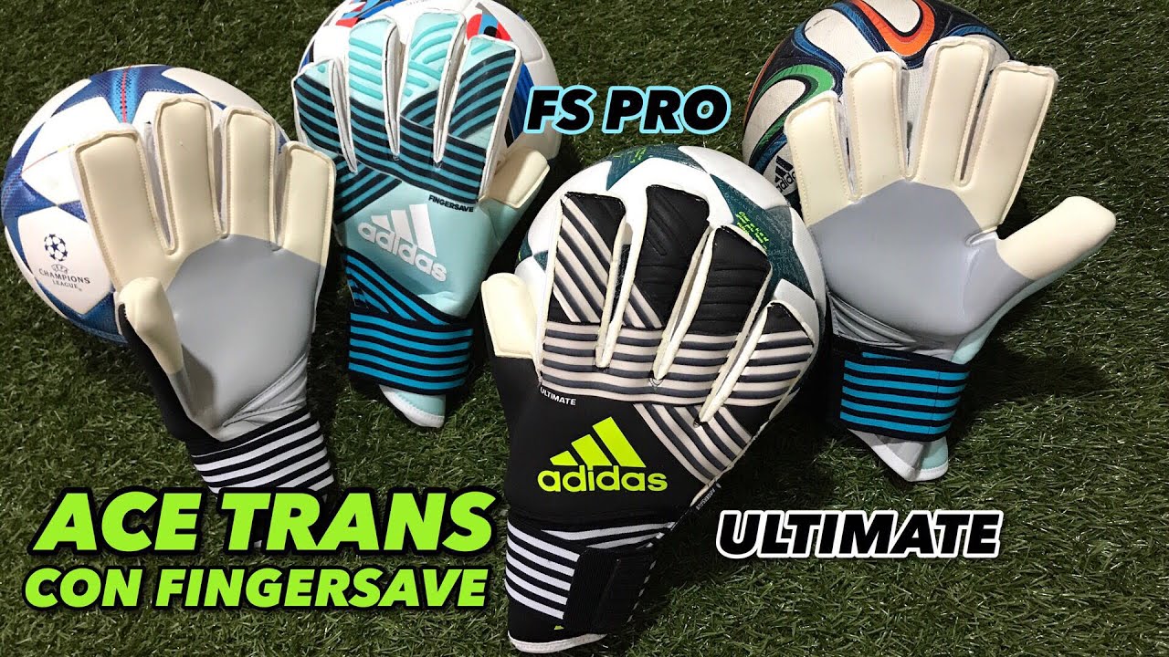 Abandono agudo igualdad ADIDAS ACE TRANS CON FINGERSAVE | ULTIMATE & FS PRO | UNBOXING & REVIEW -  YouTube