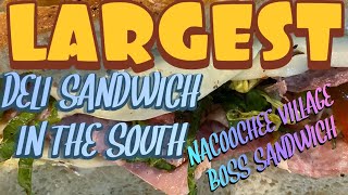 THE NACOOCHEE VILLAGE “BOSS SANDWICH “ CHALLENGE | NEW RECORD | WOMAN VS FOOD THE NACOOCHEE VILLAGE “BOSS SANDWICH “ CHALLENGE | NEW RECORD | WOMAN VS FOOD
