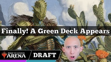 Finally! A Green Deck Appears | Powered Cube Draft | MTG Arena