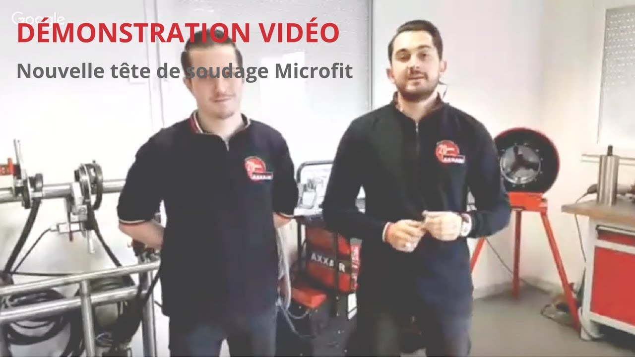 Démo de la nouvelle tête de soudage Microfit AXXAIR
