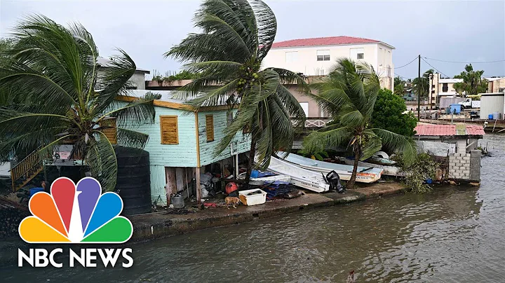 Hurricane Lisa Takes A Swipe At Belize